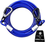 cable 125lbs durable runner camping dogs logo