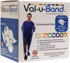 img 1 attached to Blueberry Val-U-Band: A Latex-Free, High-Quality Exercise Band For Effective Workouts