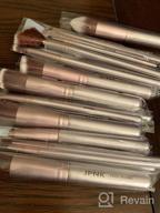 img 1 attached to JPNK Makeup Brush Set - 16 Brushes + 3PCS Silicone Facial Mask Brush & Face Mask Brush Soft Silicone Mud Applicator (Purple) review by Joe Bottomkent