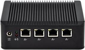 img 3 attached to QOTOM Q190G4-S02 Barebone Industrial PC Gateway Router - Intel J1900, 4 Gigabit NICs, FreeBSD Linux Support (No RAM, No SSD)