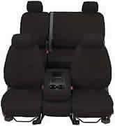 img 1 attached to 🚗 SeatSaver Front Row Polycotton Charcoal Charcoal Car Seat Cover by Covercraft (Model: SS2509PCCH)