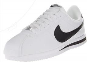 img 4 attached to NIKE Cortez Leather Casual Metallic Men's Shoes