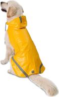 protect your pooch with petrageous london slicker: water repellent lightweight dog raincoat with leash opening and adjustable straps логотип