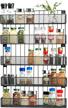 jackcubedesign wall mount 5 tier spice rack bottles holder display shelves organizer for kitchen countertop worktop restaurant (17.6 x 4.1 x 26.7 inches) – mk419a. logo