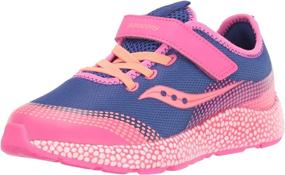 img 4 attached to 👟 Saucony Turquoise Girls' Astrofoam Sneaker - Girls' Athletic Shoes