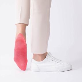 img 2 attached to 10 Pairs Women'S No Show Socks: Low Cut, Anti-Slip & Invisible Liner For Athletic & Casual Wear