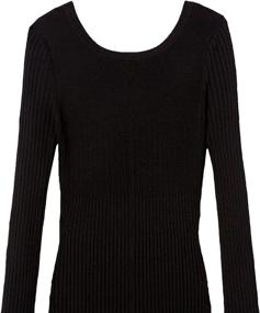 img 1 attached to 👚 Lark Ro Women's Sleeve Sweater: Stylish and Comfortable Women's Clothing for All Occasions!