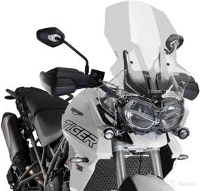 img 1 attached to Puig-9656W TOURING SCREEN TRIUMPH TIGER 800/XC/XR/XRX/XRT/XCX/ 18&#39