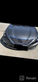 img 5 attached to 2011-2014 Hyundai Sonata Headlight Assembly Replacement - Chrome Housing, Amber Reflector & Clear Lens