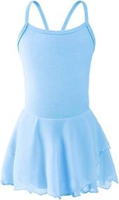 img 4 attached to 🤸 STELLE Camisole Leotard: The Perfect Gymnastics Toddler Girls' Clothing at Active