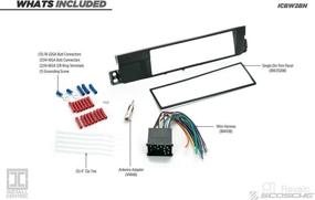 img 2 attached to 🔌 SCOSCHE Install Centric ICBW2BN: Easy BMW 3-Series Aftermarket Stereo Installation Solution (1997-2001)