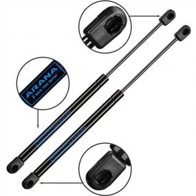 img 3 attached to 2-Pack 15" Lift Support For Truck Toolbox, Camper Shell Window Canopy Door - ARANA C16-01076 C16-14005 35 LB Gas Strut Spring Shocks 4419.