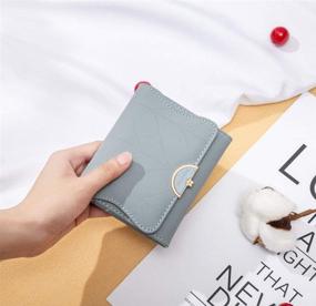 img 3 attached to 👛 Women's Wallet Leather: Stylish Handbag & Spacious Capacity in Wallets