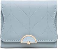 👛 women's wallet leather: stylish handbag & spacious capacity in wallets logo