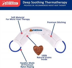 img 3 attached to Relieve Muscle Pain & Aches With Carex Bed Buddy Heat Pad And Cooling Neck Wrap