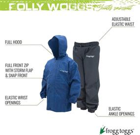 img 3 attached to 🐸 FROGG TOGGS Boys' Polly Woggs Rain Suit: Waterproof and Breathable Protection for Active Kids