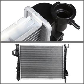 img 2 attached to DNA Motoring OEM RA 2480 Aluminum Radiator