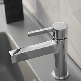 img 1 attached to Upgrade Your Bathroom With Bathfinesse'S Polished Chrome Single Hole Faucet With Square Modern Design