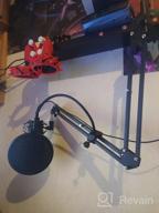 img 1 attached to 🎙️ Fifine USB Streaming Microphone Kit: The Ultimate Condenser Studio Mic for Professional Recording review by Hiral Kumar ᠌