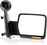 🔌 eccpp power heated turn signal puddle lamp passenger side mirror replacement - 07-14 ford f-150 pickup логотип
