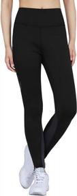 img 4 attached to DiShang Women'S High Waist Yoga Leggings With Side Pockets And Ankle Zipper For Workout & Exercise