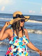 img 1 attached to Stay Stylish And Protected: Women'S Foldable Wide Brim Sun Hat For Summer Beach Days review by Jason Marquez