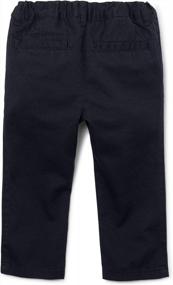 img 1 attached to Стильные и удобные узкие брюки чинос для маленьких мальчиков от The Children's Place