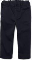 стильные и удобные узкие брюки чинос для маленьких мальчиков от the children's place логотип