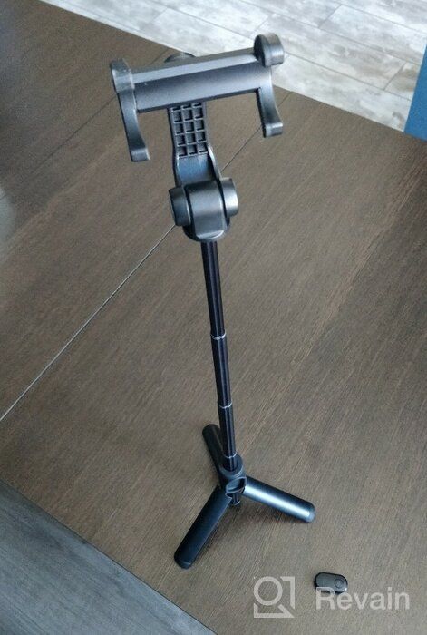 img 1 attached to Xiaomi Mi Bluetooth Selfie Stick Tripod, black review by Agung ᠌