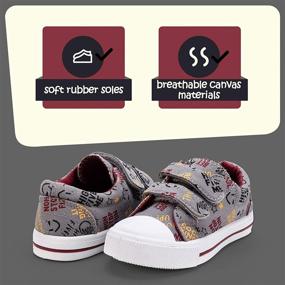 img 2 attached to KomForme SBM028 8M US Toddler Kids Sneakers Boys' Shoes : Sneakers