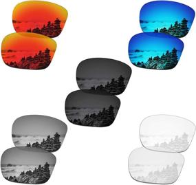 img 4 attached to 🕶️ SmartVLT Oakley Sunglass Replacement Lenses - Ideal Men's Eyewear Accessories for Sunglasses