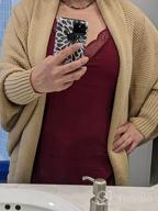 img 1 attached to Cable Knit Kimono Cardigan: Imily Bela Women'S Oversized Sweater review by Liz Wolfe