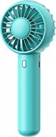 gaiatop mini portable fan: dual motors, 3 speed settings & usb rechargeable - perfect for stylish women men! logo