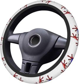 img 1 attached to Coqui Puerto Rican Flag Steering Wheel Cover