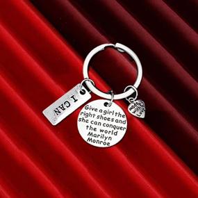 img 1 attached to Boost Your Motivation with Inspirational Graduation Keychain Accessory