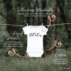 img 3 attached to 👶 Cute Baby Girl First Birthday Outfit: Adorable Girls One Year Old Birthday Shirt