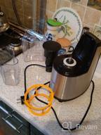img 1 attached to Auger juicer Kitfort KT-1102-2, burgundy review by Felicja Kuczyk ᠌