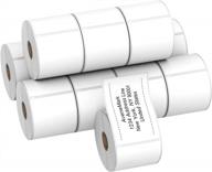 avenemark - compatible dymo 30256 (2-5/16" x 4") direct thermal labels - 12 rolls, perforated shipping labels compatible with rollo, dymo 4xl & zebra desktop printers - 3600 labels logo