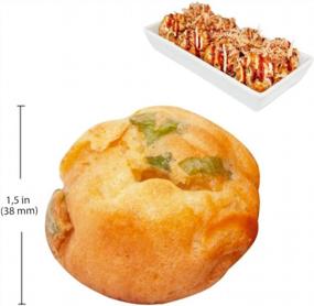 img 2 attached to ALDKitchen 110V Устройство для приготовления шариков из осьминога для гриля Takoyaki с антипригарным покрытием (56 шт.)