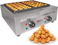 aldkitchen 110v устройство для приготовления шариков из осьминога для гриля takoyaki с антипригарным покрытием (56 шт.) логотип