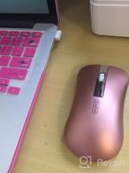 img 1 attached to 🖱️ Uiosmuph G9: Slim Silent 2.4G Wireless Rechargeable Mouse for Laptop, PC & MacBook - Grey review by John Beltran
