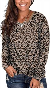 img 4 attached to Flowy Tunic Tops For Women: Loose And Casual Plus Size Maternity Shirts With Round Neckline (XXL)