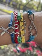 img 1 attached to Infinity Collection Autism Bracelet: Promote Autism Awareness with Stylish Jewelry review by Tina Jones