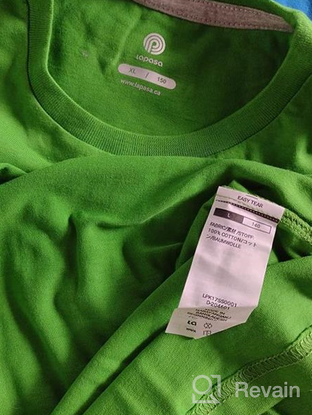 img 1 attached to 👕 LAPASA Non-Allergenic Boys' T-Shirt Multipack: Essential Basics for Tops, Tees & Shirts review by Jason Winkfield