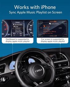 img 1 attached to 🚗 Airdual Car Bluetooth 5.0 aptX-HD Adapter for 30-pin iPod iPhone Music Interface with Audi, VW, Porsche, Mercedes, BMW, Land Rover Compatibility (AMI iPod iPhone Cable NOT Included)