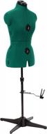 👗 dritz sew you adjustable dress form in small size with opal green finish: enhance your sewing experience! logo