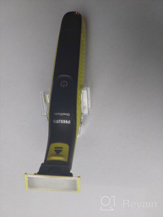 img 1 attached to Trimmer Philips OneBlade QP2620/20, black/green lime review by Siu Li ᠌