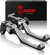 🔧 adjustable cnc gray brake clutch levers for yamaha yz125 yz250 yz426f yz450f 2001-2007, yz250f 2001-2006 - mzs compatible логотип