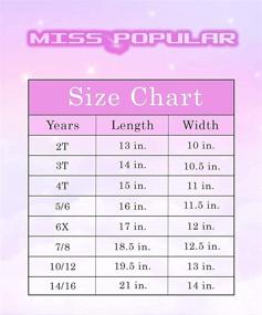 img 1 attached to MISS POPULAR Sleeve Shirts Printing Girls' Clothing : Tops, Tees & Blouses