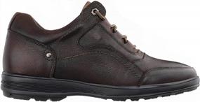 img 3 attached to CALTO Men'S Invisible Height Increasing Elevator Shoes - Leather Lace-Up Lightweight Casual Walkers - 2.8 Inches Taller
